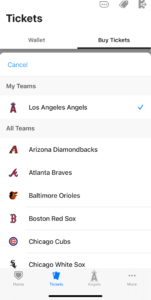 Ballpark App screenshot